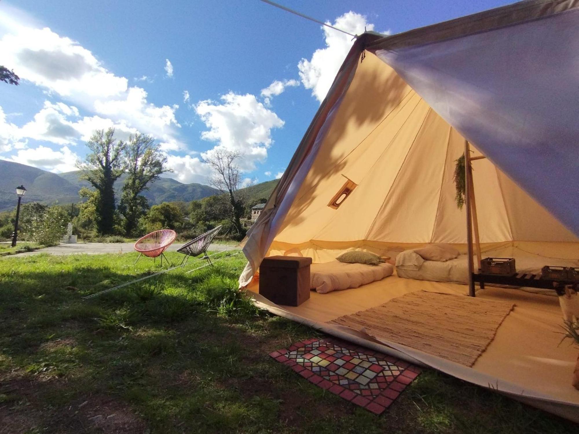 Camping La Zarapica - Palacios Del Sil Kültér fotó
